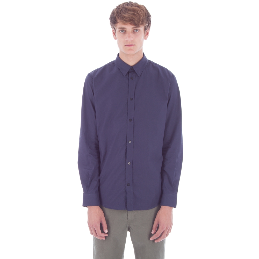Norse Projects Osvald Classic Poplin (Navy)