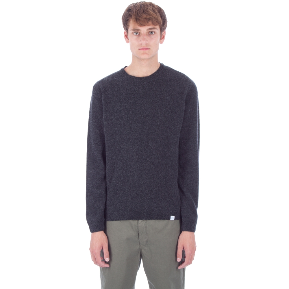 Norse Projects Sigfred Lambswool Jumper (Charcoal)
