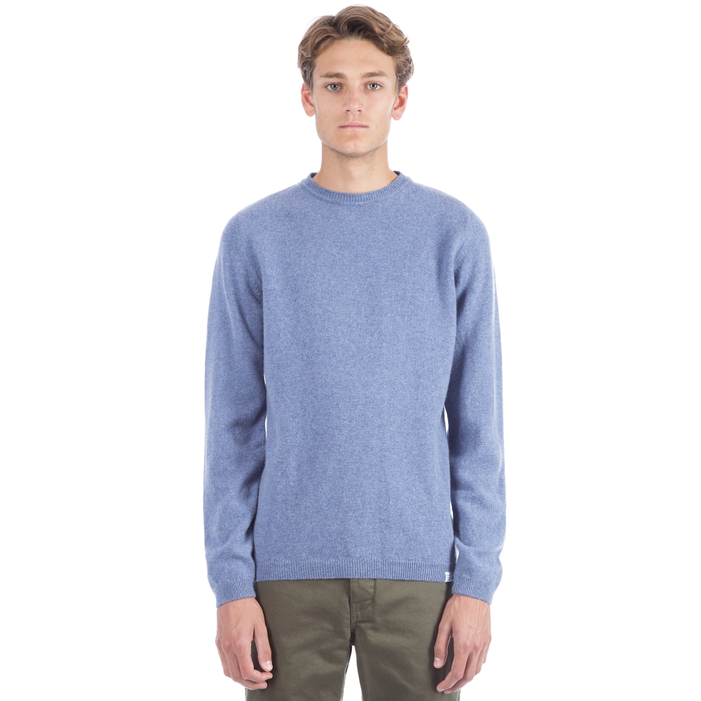 Norse Projects Sigfred Lambswool Jumper (Colony Blue)