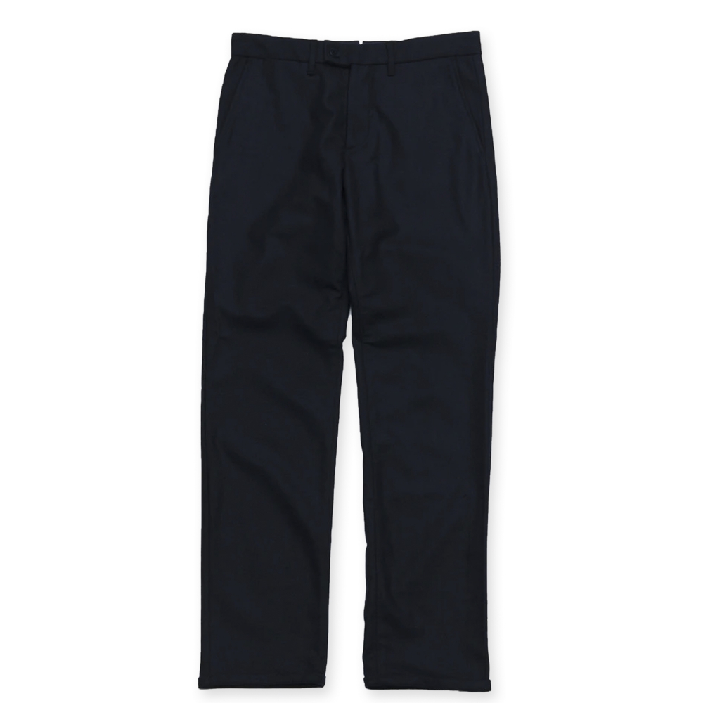 Norse Projects Thomas Slim Light Wool Trousers (Dark Navy)