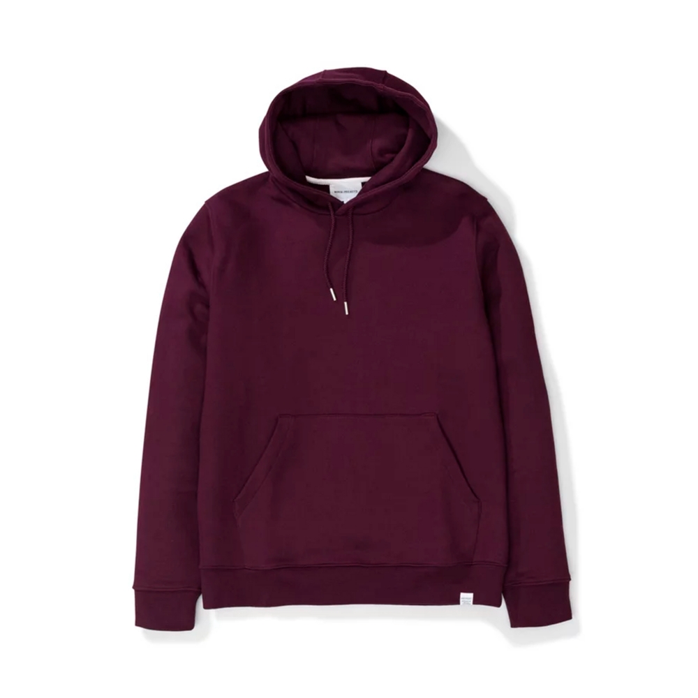 Norse Projects Vagn Classic Pullover Hooded Sweatshirt (Ritteri Purple)