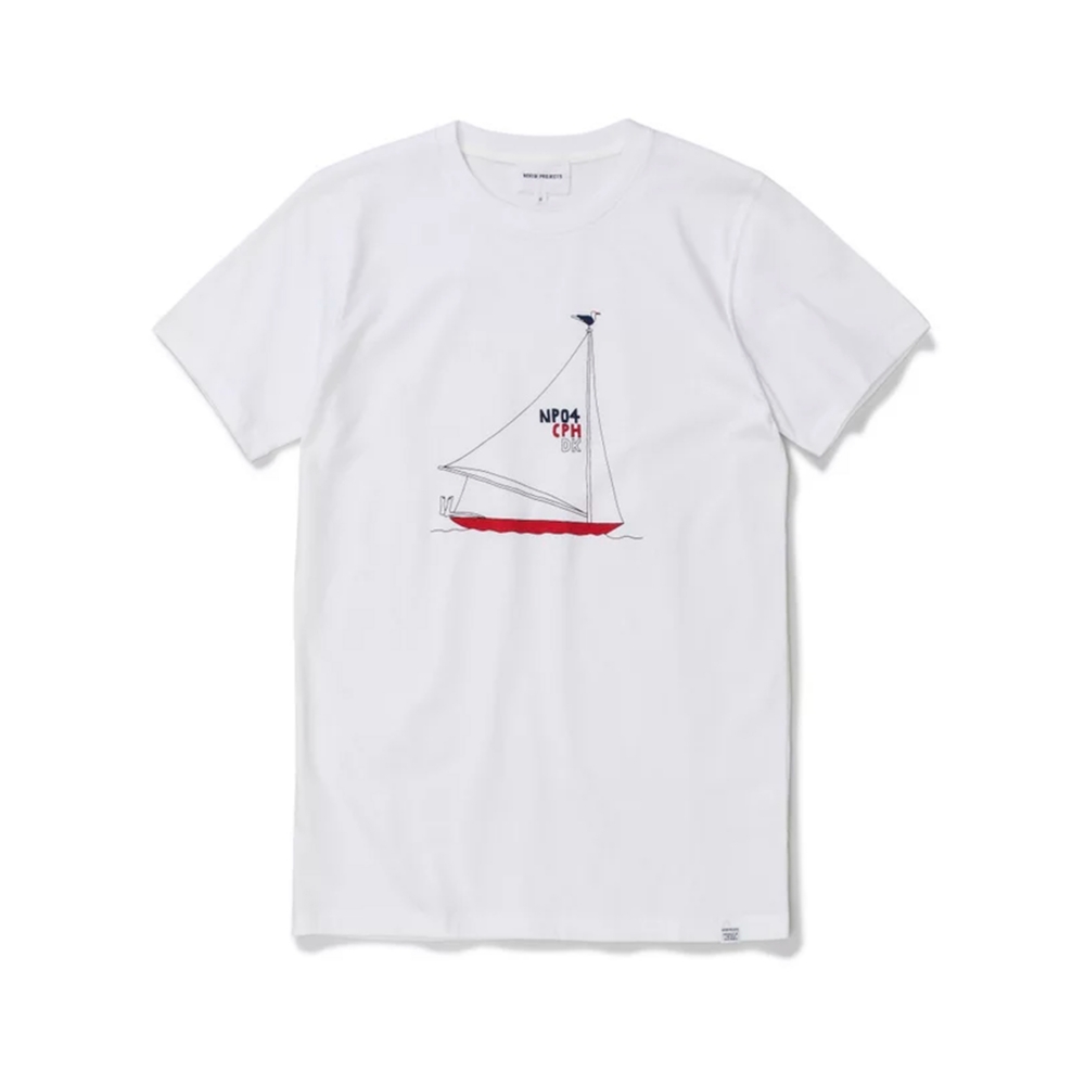 Norse Projects x Daniel Frost Boat T-Shirt (White)