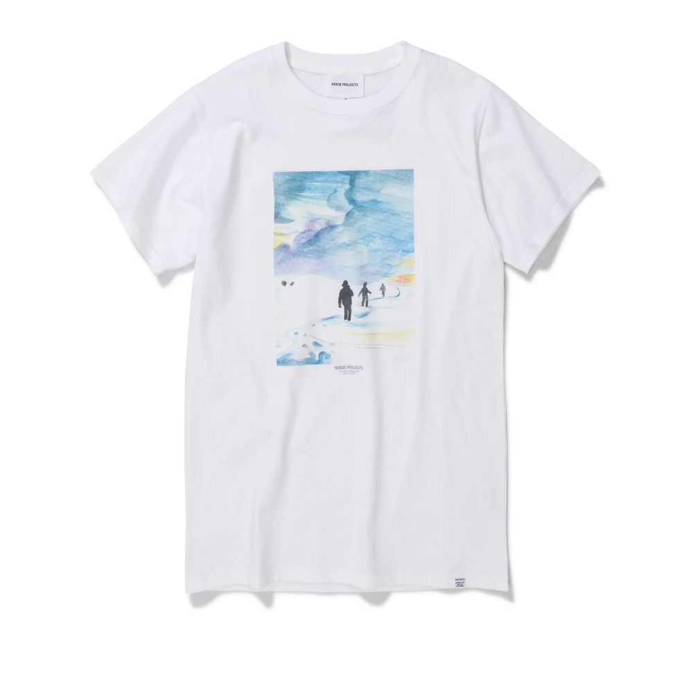Norse Projects x Daniel Frost Trail T-Shirt (White)