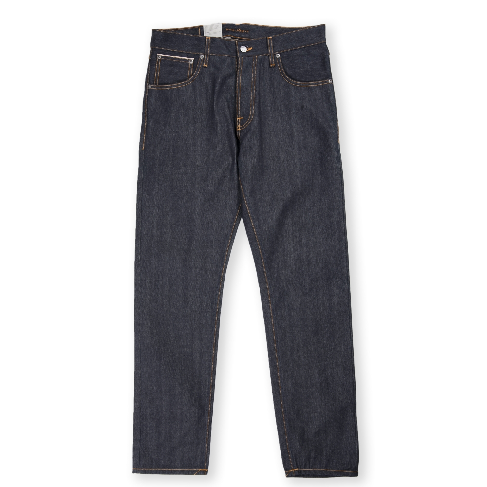 Nudie Jeans Steady Eddie Denim Jeans (Dry Selvage) - Consortium.