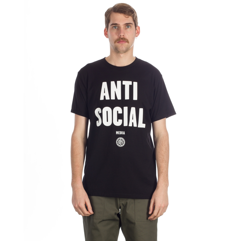 Obey Anti-Social Media T-Shirt (Black)