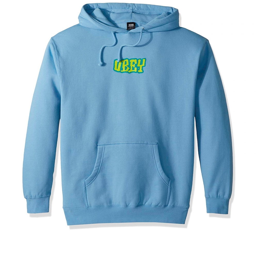 Obey Better Days Pullover Hooded Sweatshirt (Powder Blue)