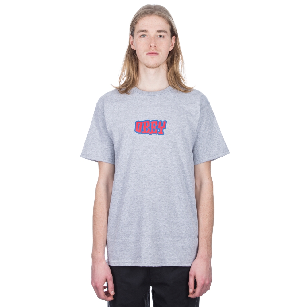 Obey Better Days T-Shirt (Heather Grey)