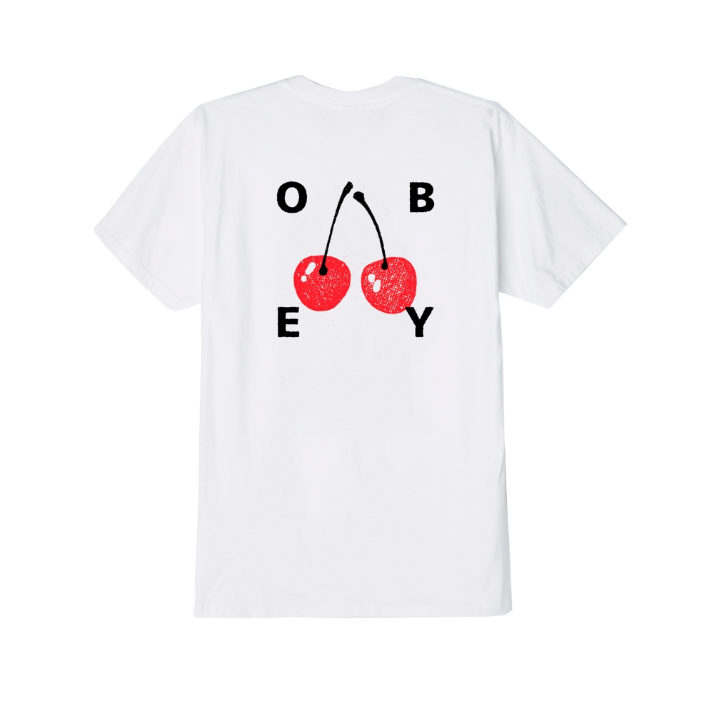 Obey Cherries 2 T-Shirt (White)