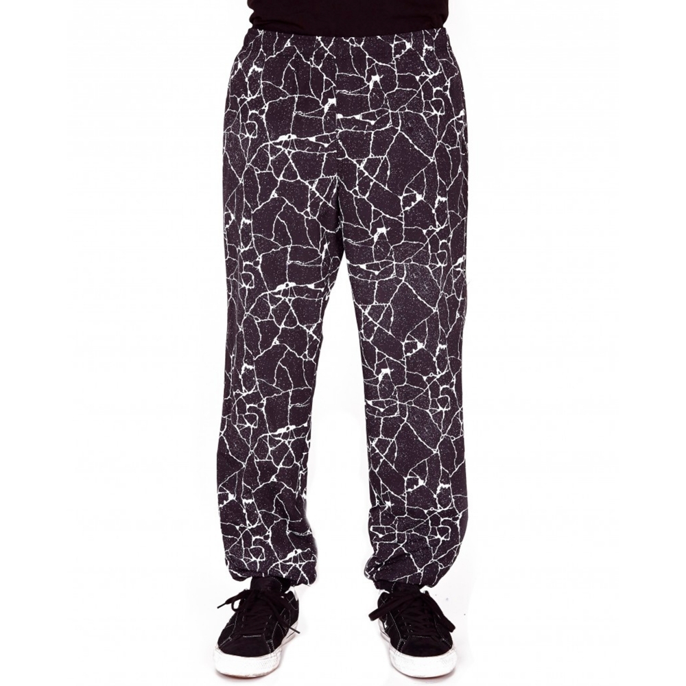 Obey Concrete Easy Pant (Cracked Black)