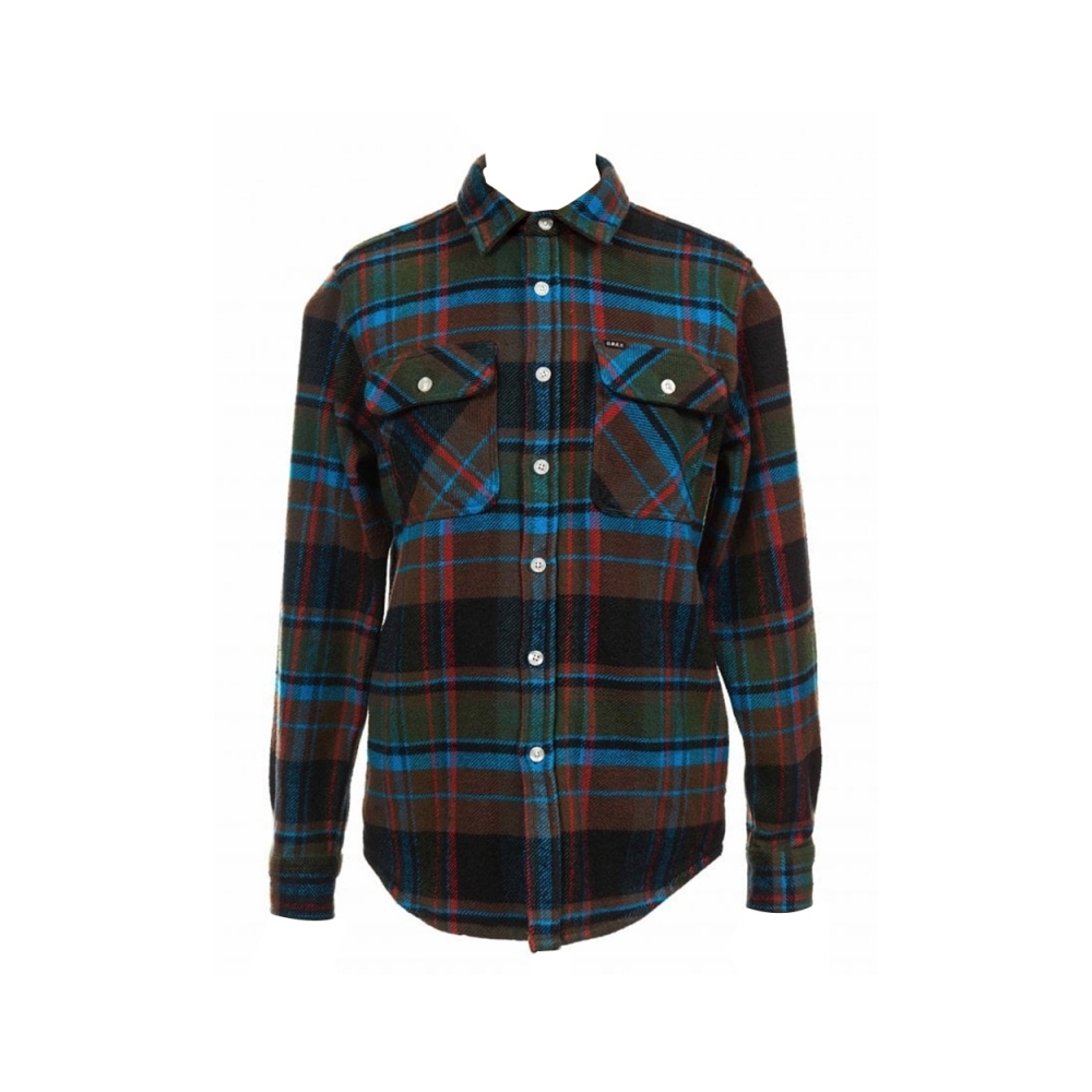 Obey Homebound Woven Shirt (Black Forest Multi)