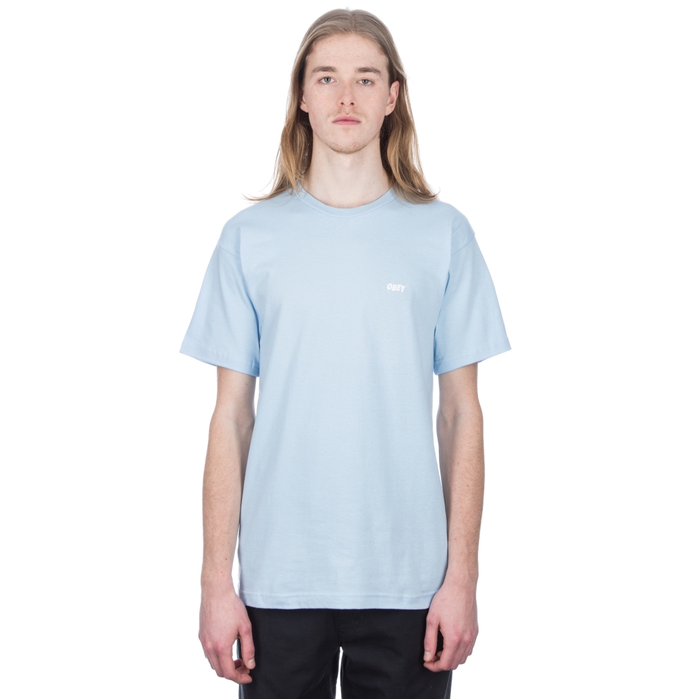 Obey Jumble LO-FI T-Shirt (Powder Blue)