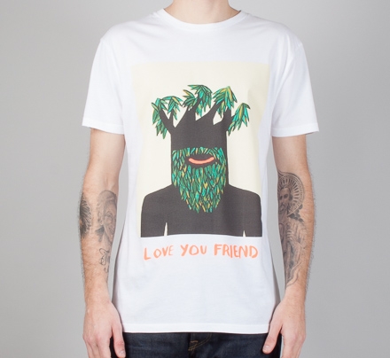 Obey Love You Friend Artist Series T-shirt (White)