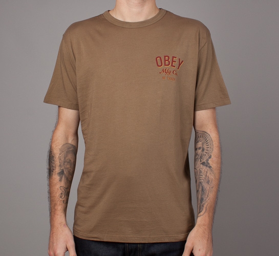 Obey MFG Co. T-Shirt (Otter)