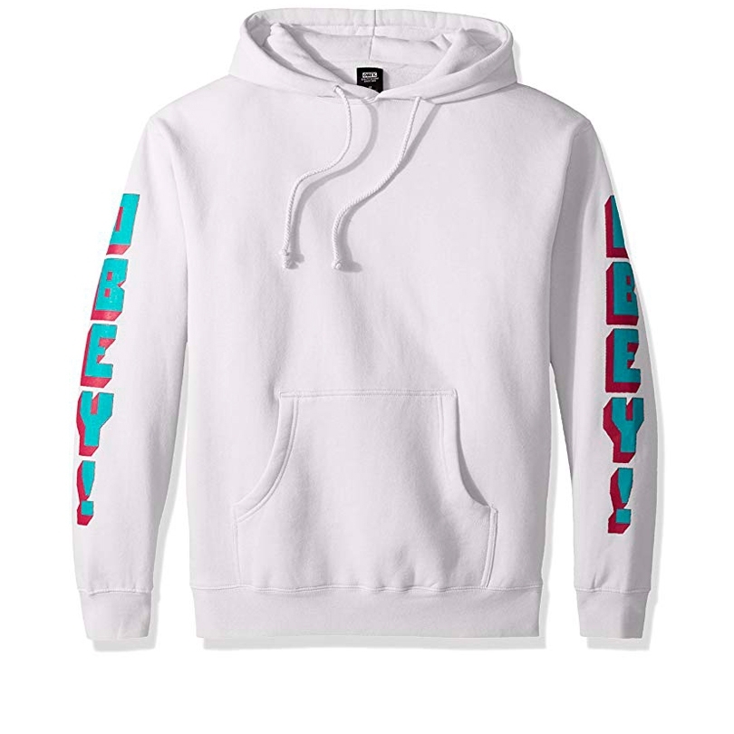 Obey New World 2 Pullover Hooded Sweatshirt (White)