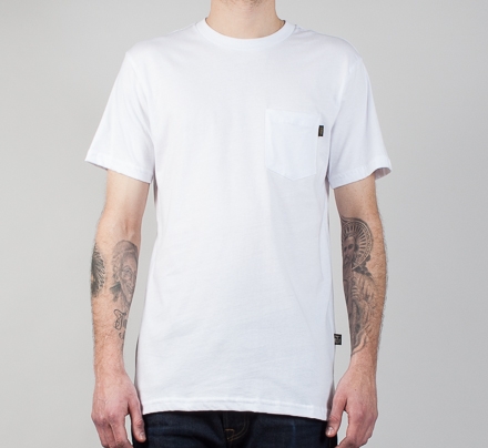 Obey Premium Basic Pocket T-Shirt (White)