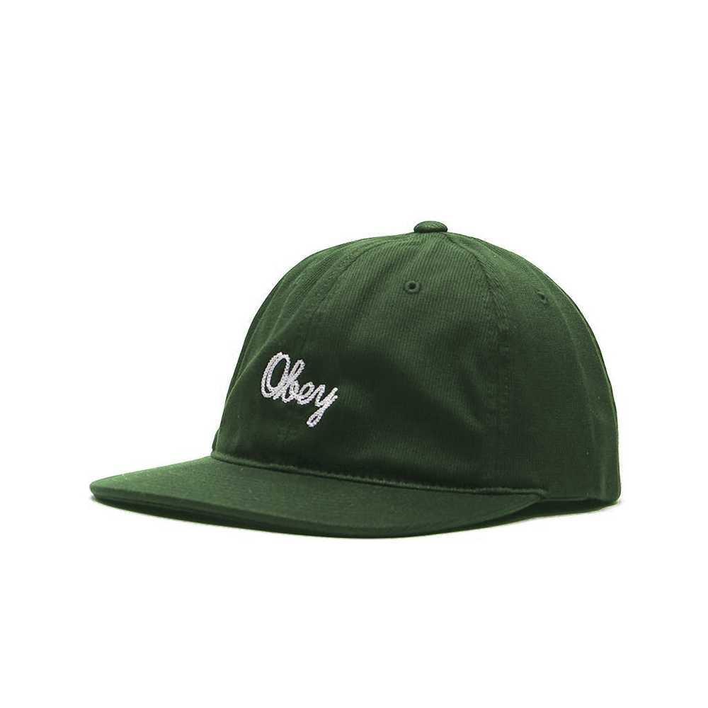 Obey Stratford 6 Panel Cap (Army)