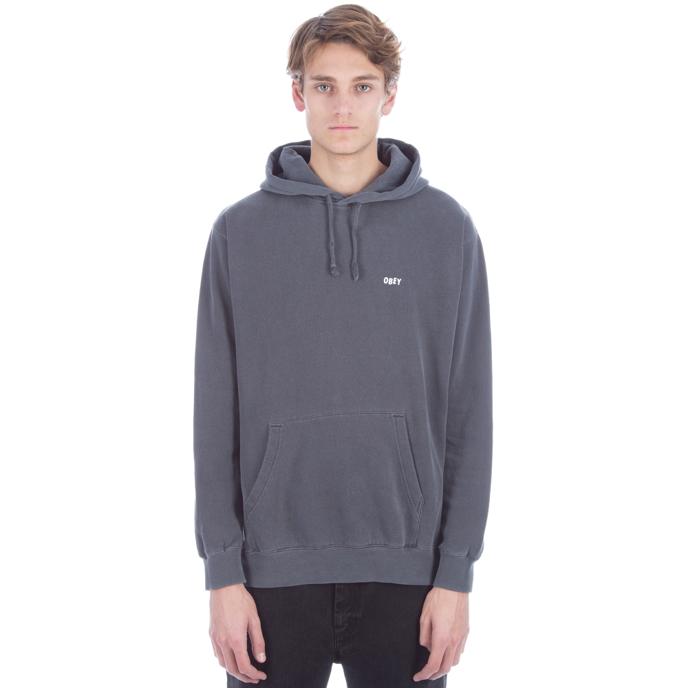 Obey The Creeper Hooded Sweatshirt 'Pigment Pack' QS (Dusty Black)