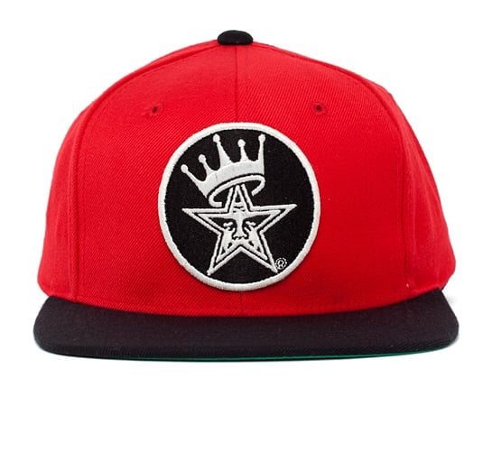 Obey Ordained Snapback Cap (Red/Black)