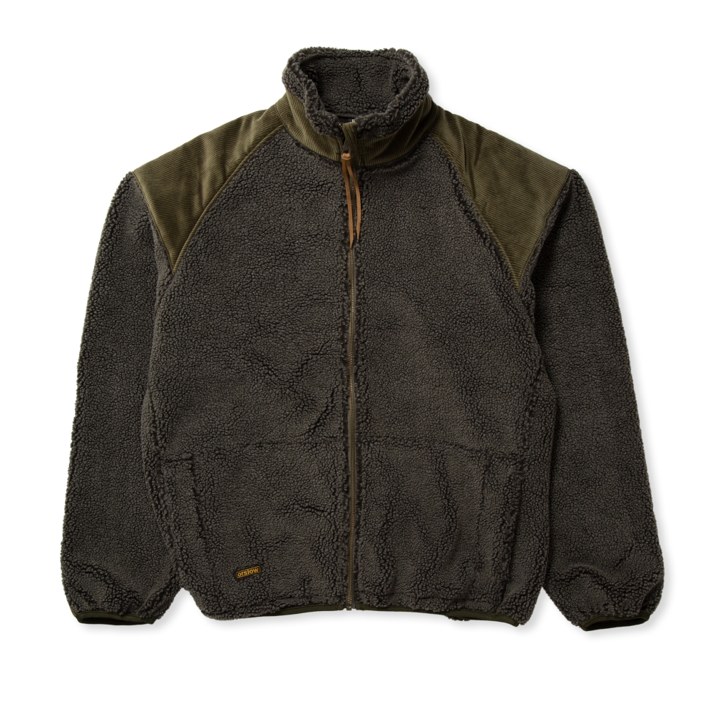 orSlow Boa Fleece Jacket (Army Green)