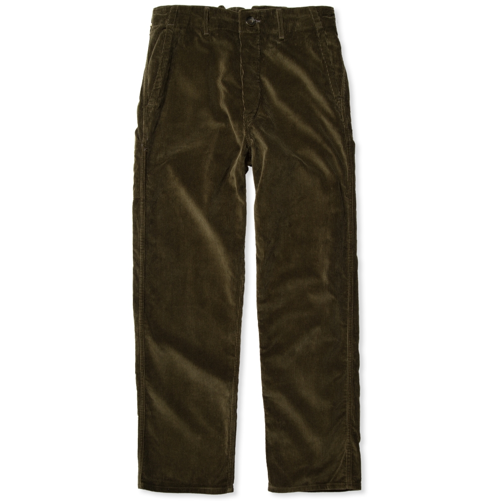 orSlow French Corduroy Work Pants (Light Olive)