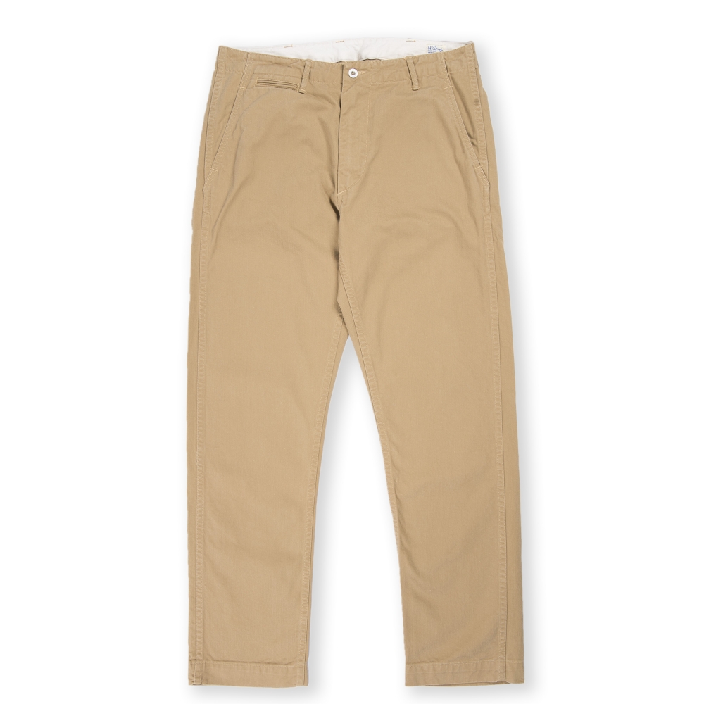 orSlow Slim Fit Army Trousers (Khaki)