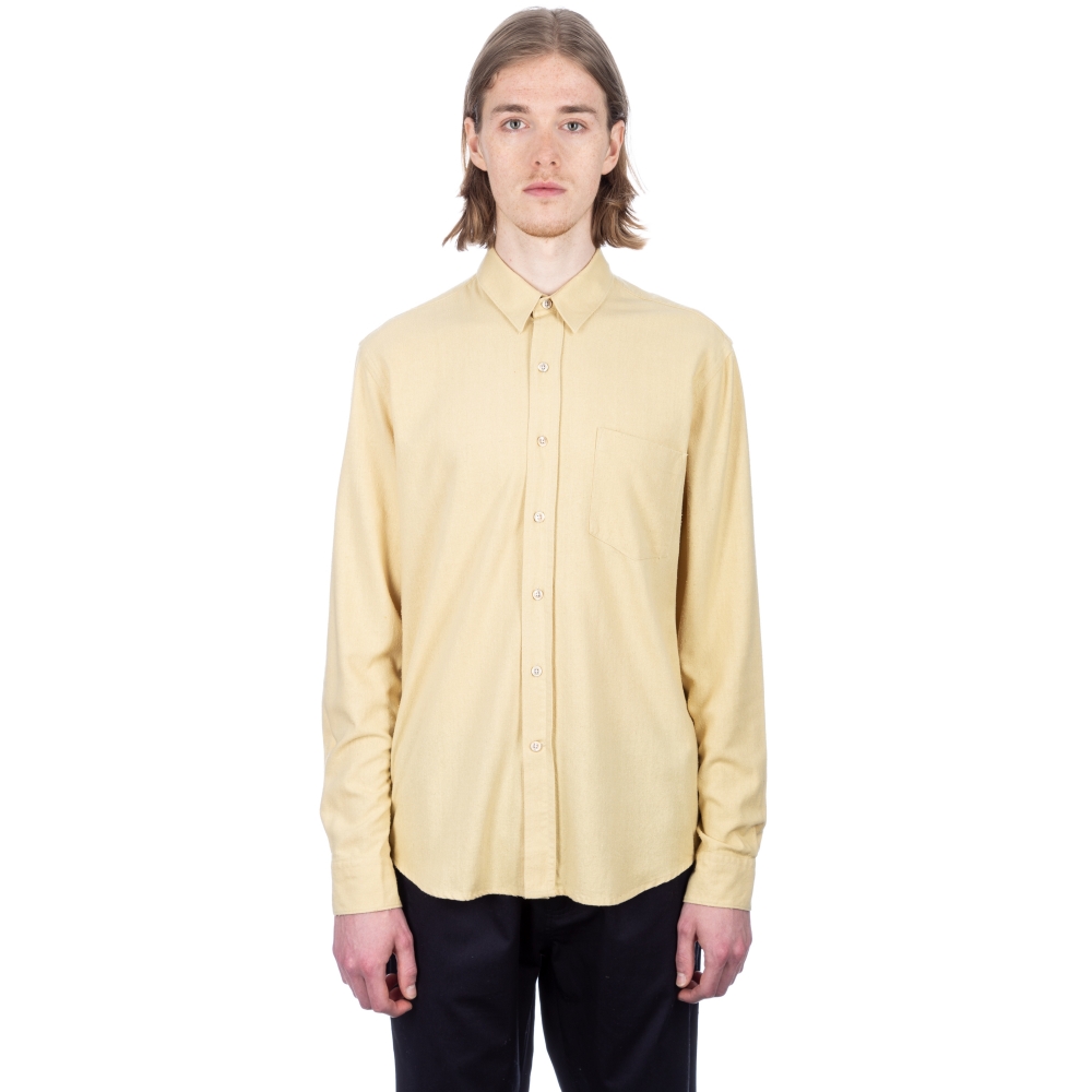 Our Legacy Classic Shirt (Fade Yellow Silk)