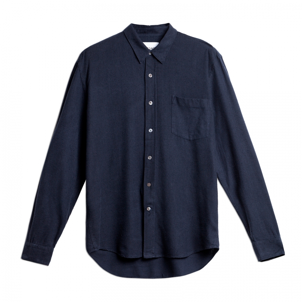 Our Legacy Classic Shirt (Navy Silk)