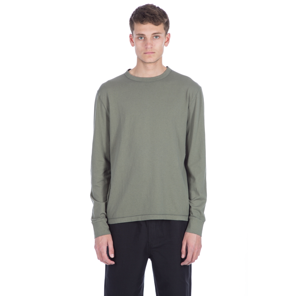 Our Legacy Cuffed Long Sleeve T-Shirt (Olivine)