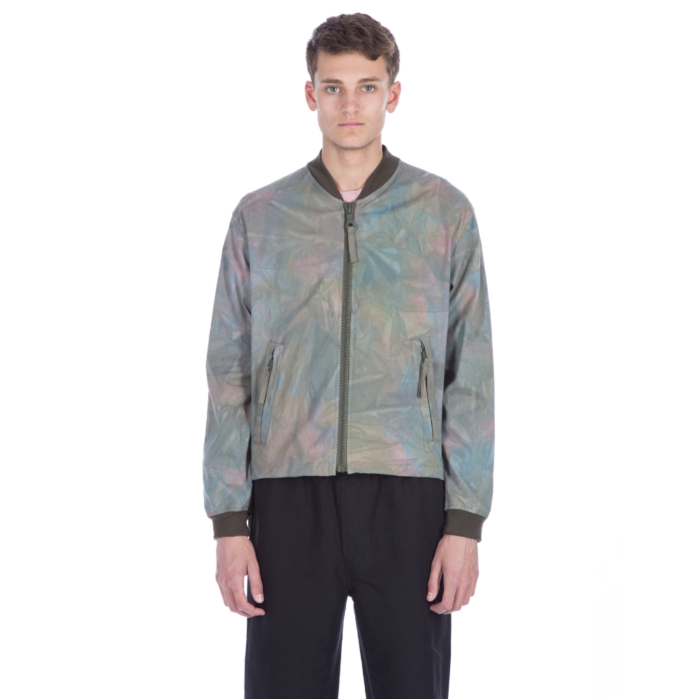 Our Legacy Force Bomber Jacket (Olive Tie Dye)