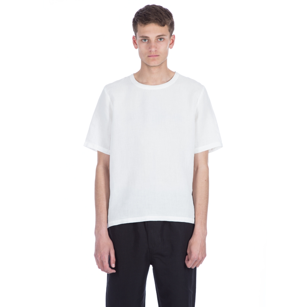 Our Legacy Weaved T-Shirt (White Dune)