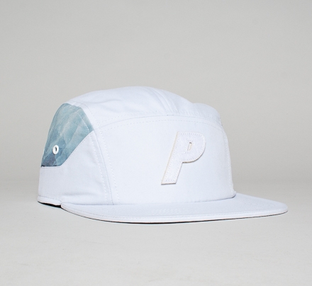 Palace 7 Panel Cap (White/Marble)