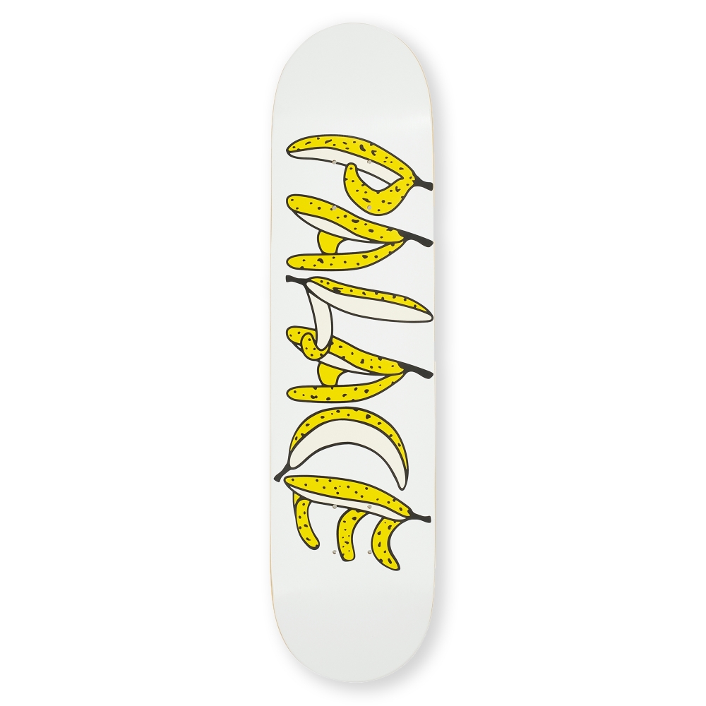 Palace Banana Skateboard Deck 7.75" (White)