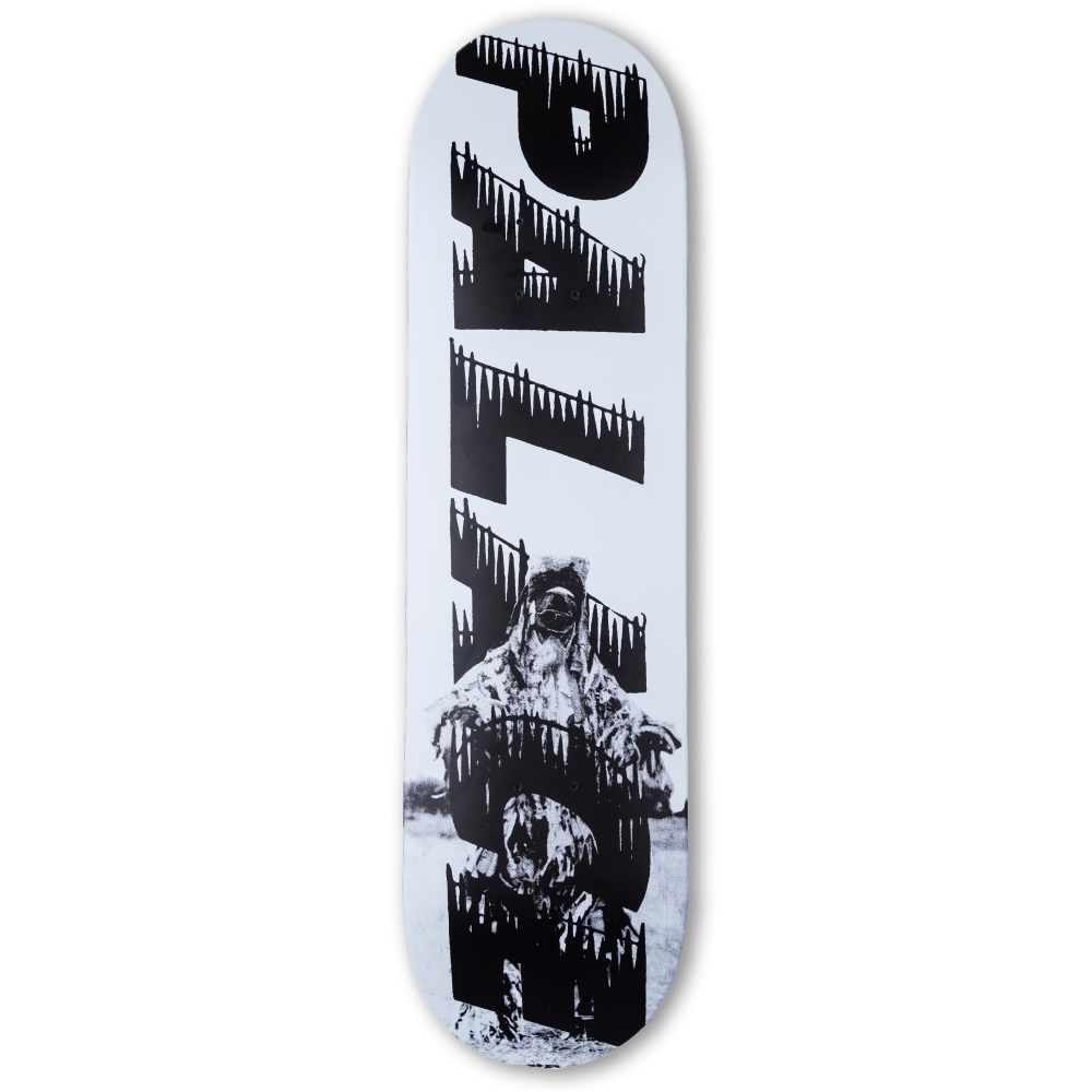 Palace Bankhead White Skateboard Deck 8.2"