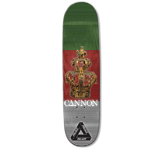 Palace Skateboard Deck - 8.1" Chewy Cannon (Crown)