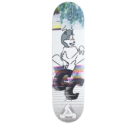 Palace Chewy Cannon Knight Re-Up Skateboard Deck 8.3"