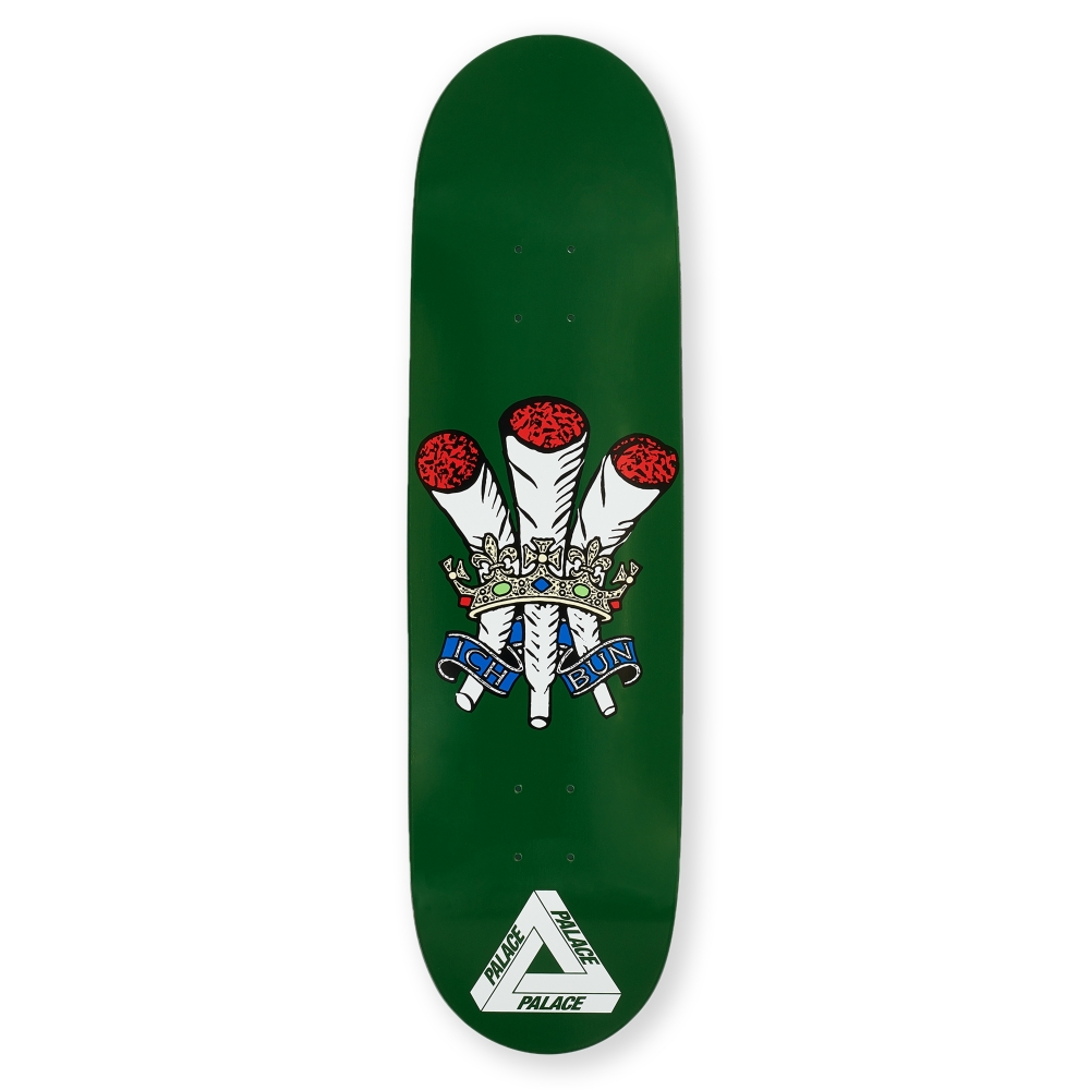 Palace Ich Bun Skateboard Deck 8.6" (Green)