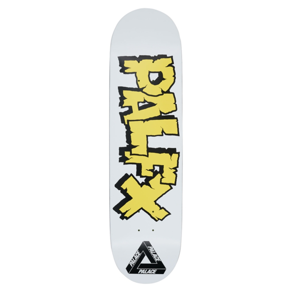 Palace NEIN FX Skateboard Deck 8.375" (White)