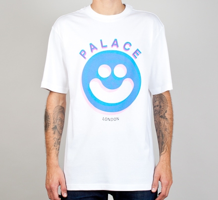 Palace Smiler V2 T-Shirt (White)