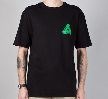 Palace Tri-Line Rasta T-Shirt (Black)