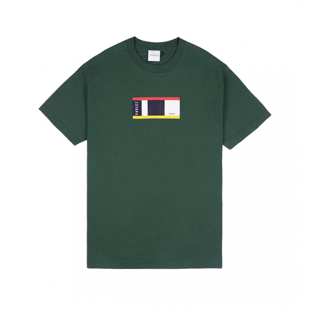 Parlez Block T-Shirt (Forest)