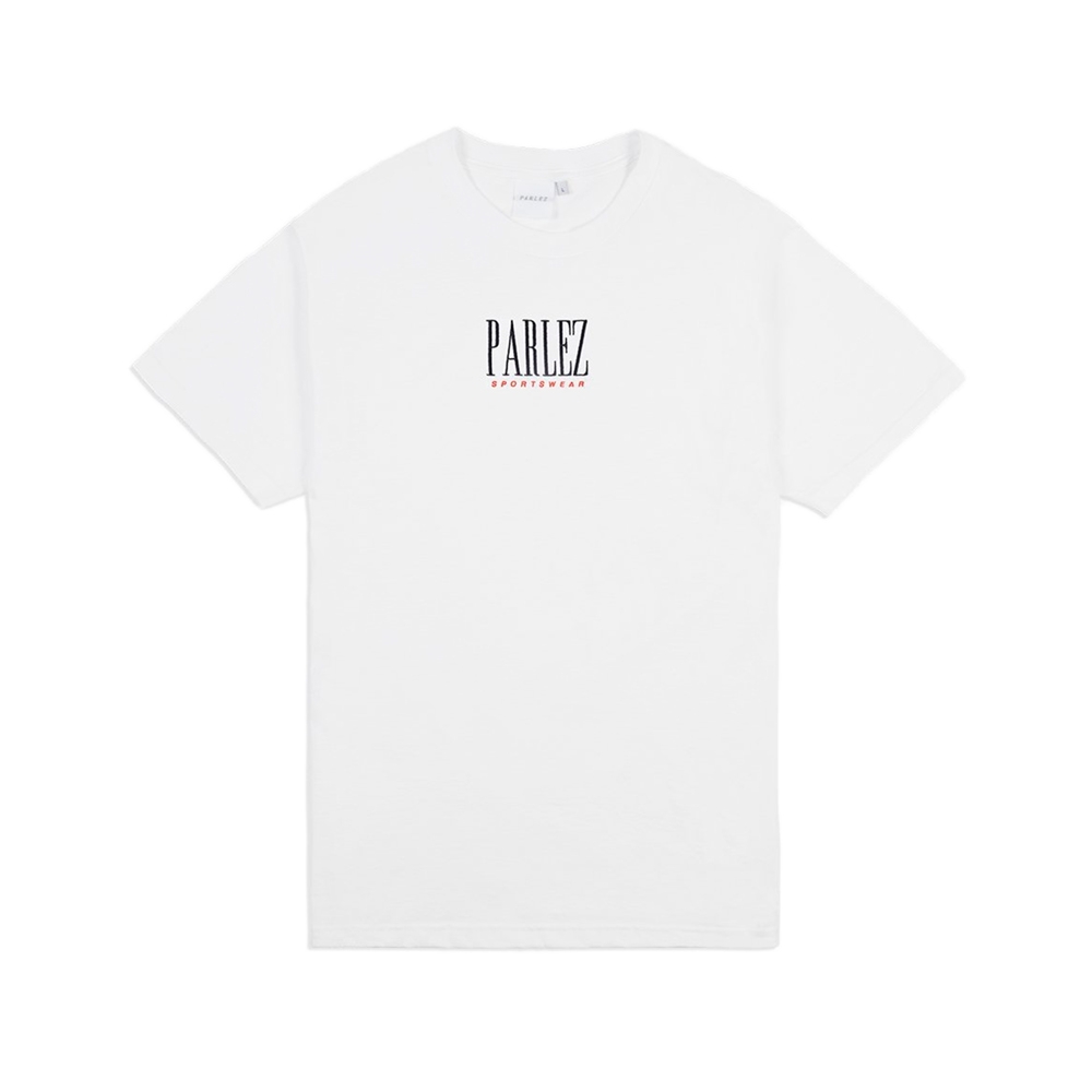 Parlez Harrington T-Shirt (White) - PAR-HAR-WHT - Consortium
