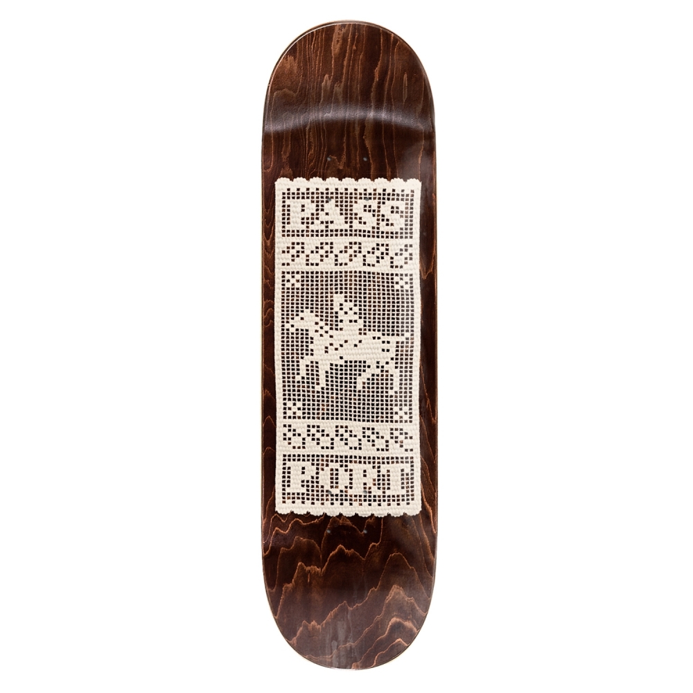 PASS~PORT Doily Horse Skateboard Deck 8.38" (Wood Grain)