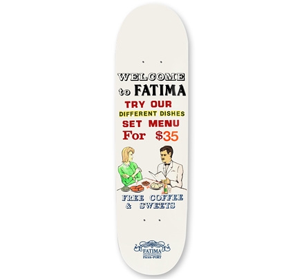 PASS~PORT Fatima Welcome Skateboard Deck 8.125"