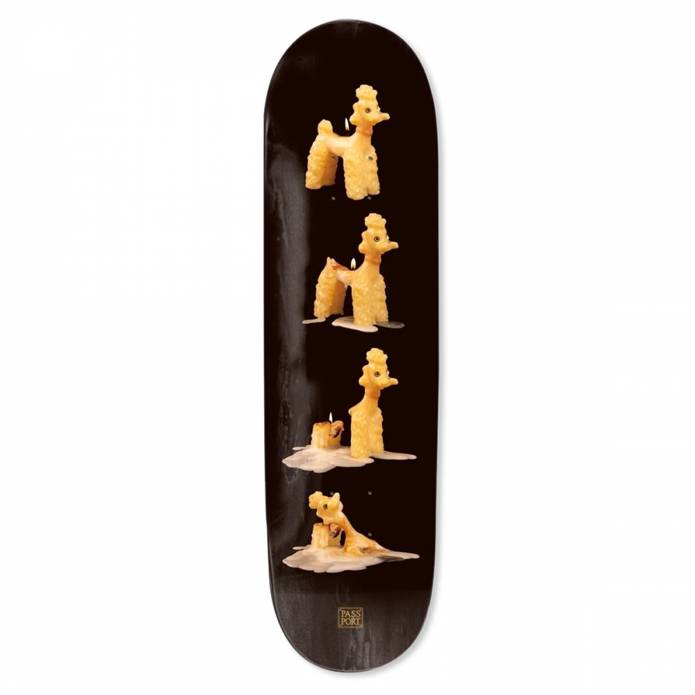PASS~PORT Poodle Candle Series Skateboard Deck 8.25"