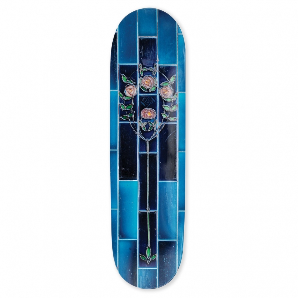 PASS~PORT Tile Life Series Skateboard Deck 8.0" (Blue)