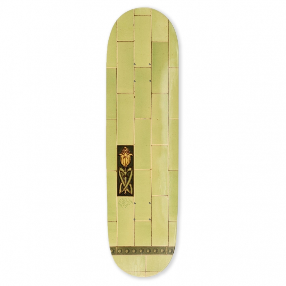 PASS~PORT Tile Life Series Skateboard Deck 8.125" (Lime)