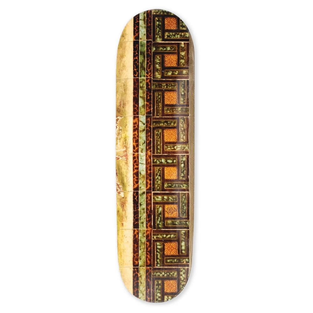 PASS~PORT Tile Life Series Skateboard Deck 8.5" (Tortoise)