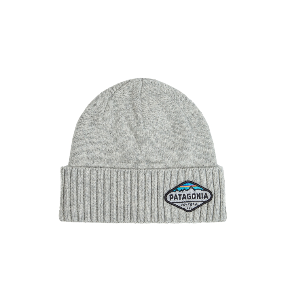 Patagonia Brodeo Beanie (Fitz Roy Crest: Drifter Grey)