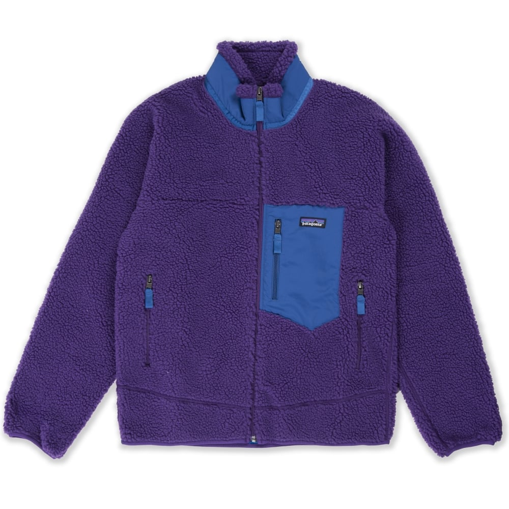 Patagonia Classic Retro-X Fleece Jacket (Purple)