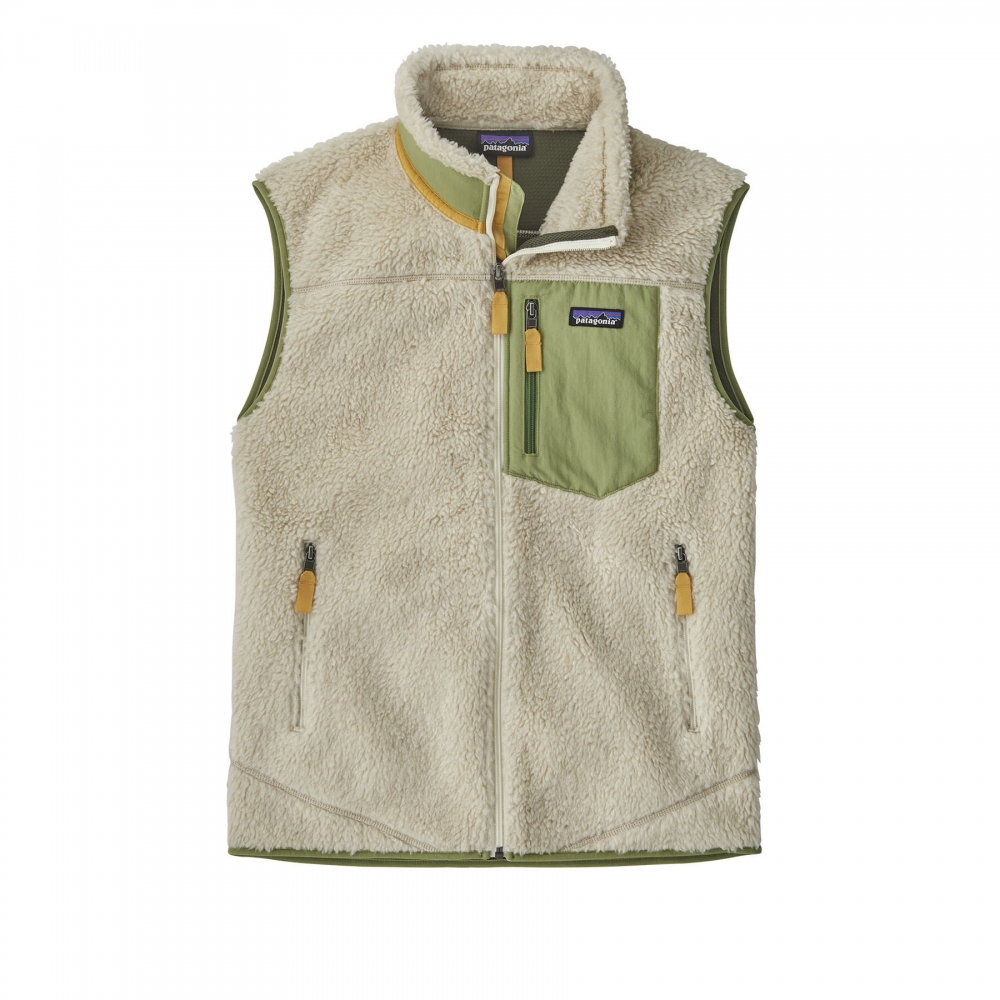 Patagonia Classic Retro-X Fleece Vest (Dark Natural w/Buckhorn Green)